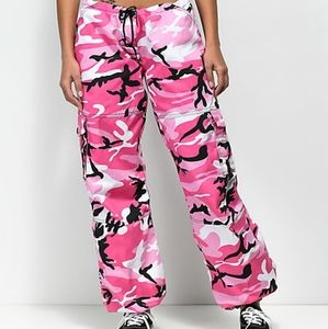 Rothco hot pink drawstring BDU pants